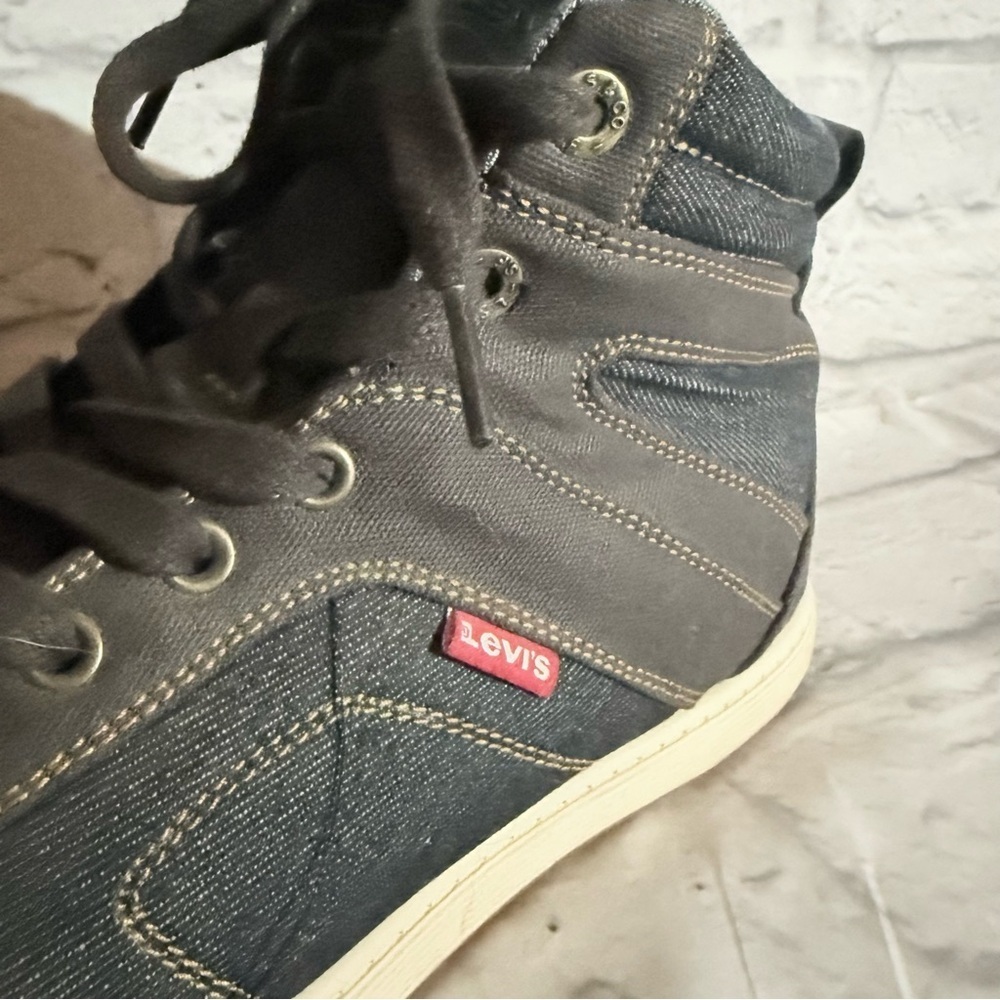 Blue Denim Levi Shoes - Picture 3 of 6